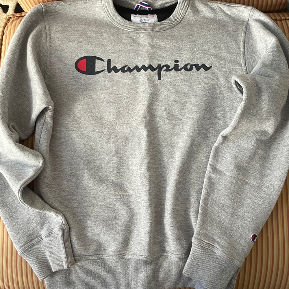 Grey Champion sweatshirt size Small